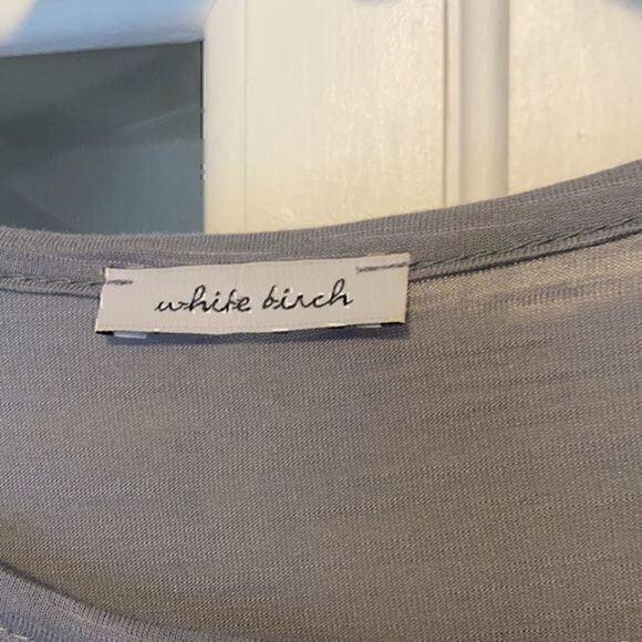 White Birch small flutter sleeve - Picture 3 of 5